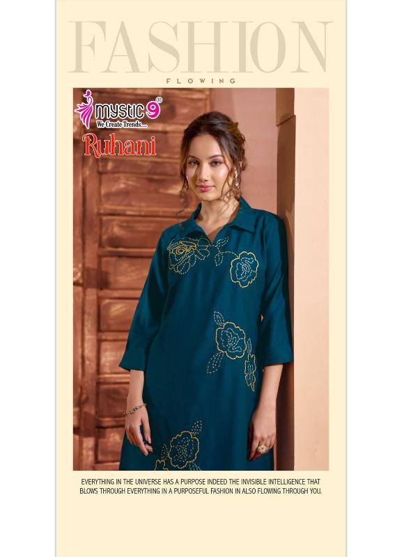 Mystic9 ruhani vol 1 coord set Kurti suppliers in India